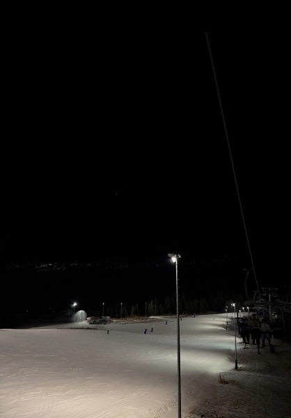 Večerní lyžování na Plešivci