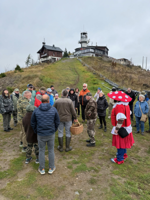 Houbařský den s mykologem Jaroslavem Malým na Plešivci