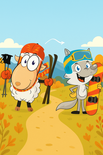 Příměšťáček Plešáček – Tajemství Plešivce: příběh ovečky a vlka